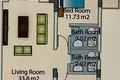 2 bedroom apartment  Gastria, Northern Cyprus